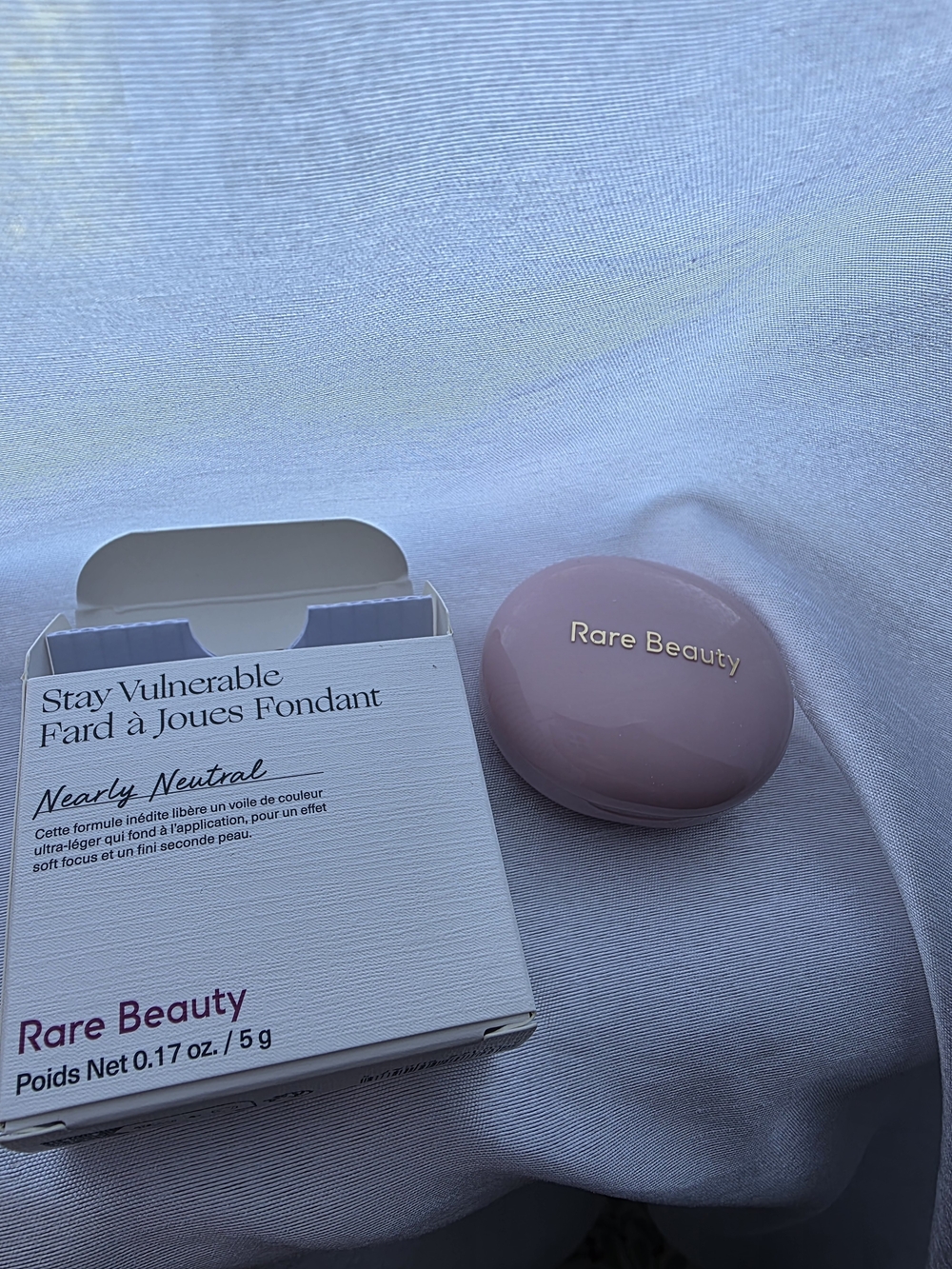 Rare Beauty Nearly Neutral Cream Blush - Soft Warm Nude